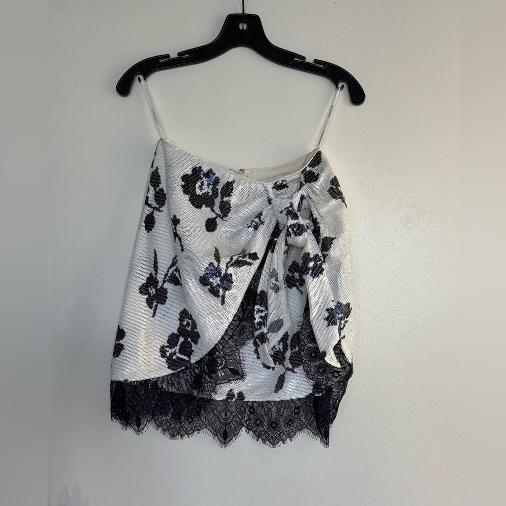 Self-Portrait Floral Skirt, size US 2, pre-owned - Picture 4 of 11